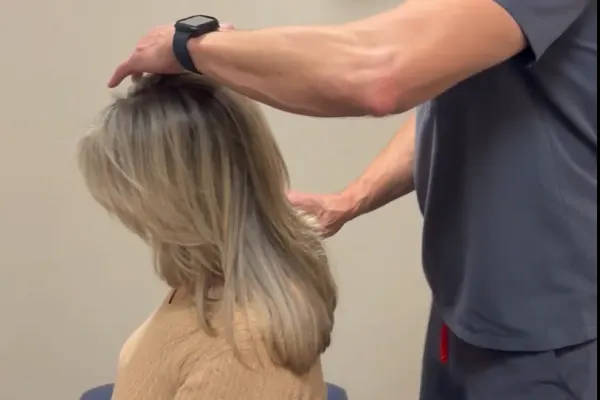 hauppauge-services1 Chiropractor performing an adjustment on a female patient from Hauppauge, NY